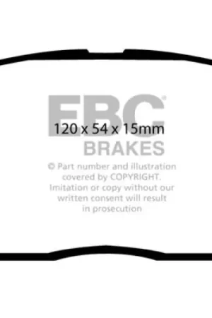 Trending EBC 90-91 Lexus ES250 2.5 Ultimax2 Front Brake Pads