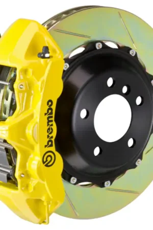 Brembo 06-12 325i Excl xDrive Fr GT BBK 6Pis Cast 380x32 2pc Rotor Slotted Type1-Yellow Original