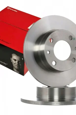 Instant Buy Brembo 17-21 Tesla 3 Rear Premium UV Coated OE Equivalent Rotor