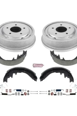 Today Only Power Stop 90-96 Ford E-150 Rear Autospecialty Drum Kit