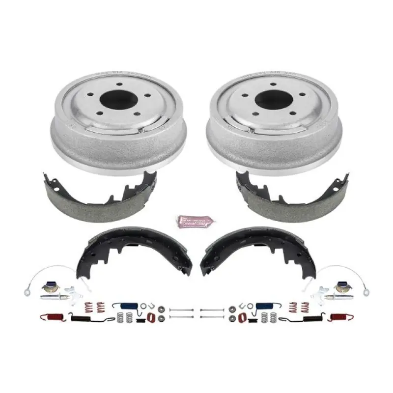 Today Only Power Stop 90-96 Ford E-150 Rear Autospecialty Drum Kit