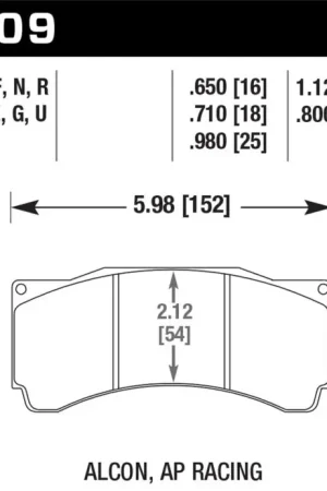 Factory Price Hawk HPS Street Brake Pads
