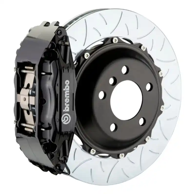 Limited Offer Brembo 92-98 318i/325i (Excl. xDrive) Fr GT BBK 6Pist Cast 355x32 2pc Rotor Slotted Type3-Black