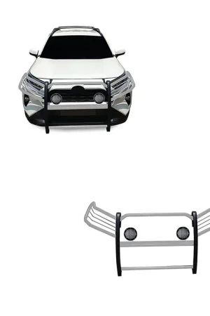 Bargain Black Horse Off Road Grille Guard Kit GDRD 17A093904MSS-PLFB
