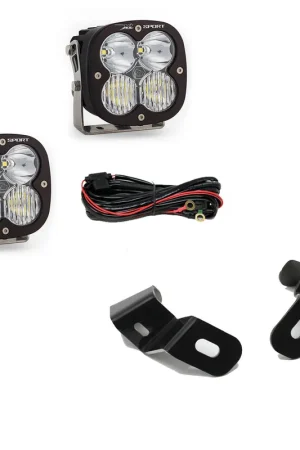 Last Chance Dodge Ram LED Light Pods For Ram 2500/3500 19-On A-Pillar Kits XL Sport Driving Combo Baja Designs