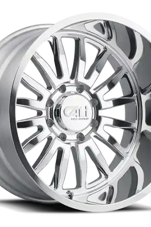 Cast Aluminum Wheels Summit 9110 PO 22x10 Milled Spokes Polished 6 On 139.7 Bolt Pattern 0 Offset Cali Offroad Wheels Popular