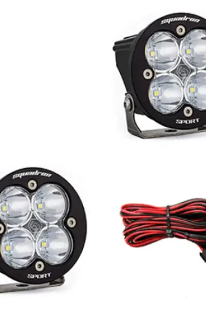 Final Sale Baja Designs Squadron R Sport Work/Scene Pair LED Light Pods - Clear