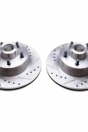 Hot Picks Power Stop 70-72 Dodge Challenger Front Evolution Drilled & Slotted Rotors - Pair