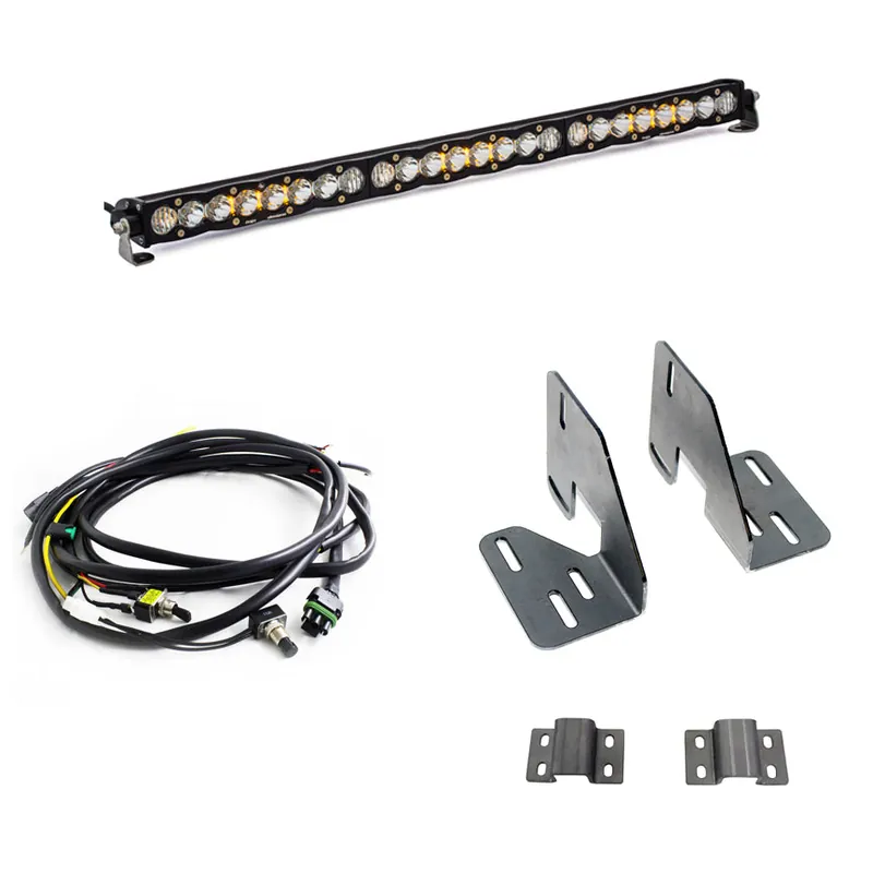 One Day Deal GMC 2500/3500 HD 30 Inch S8 Light Bar Kit 18-19 Baja Designs