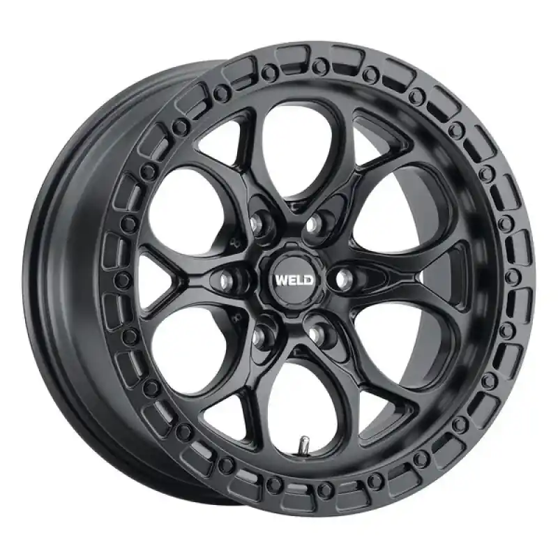 Weld Off-Road W108 18X9 Ledge 6X139.7 ET-00 BS5.01 Satin Black / Satin Black Ring 106.1 Get Yours