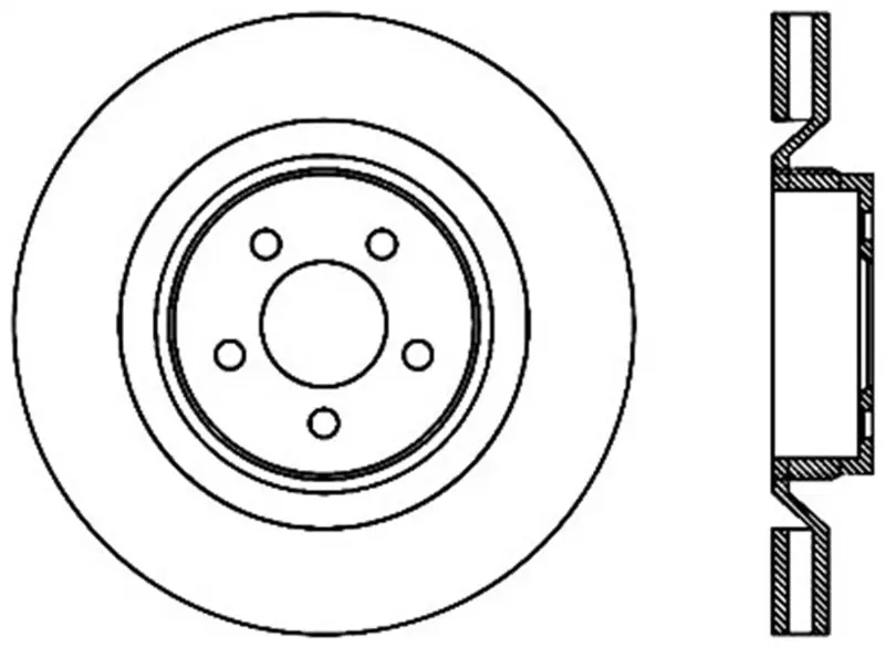 Today Only StopTech Drilled Sport Brake Rotor