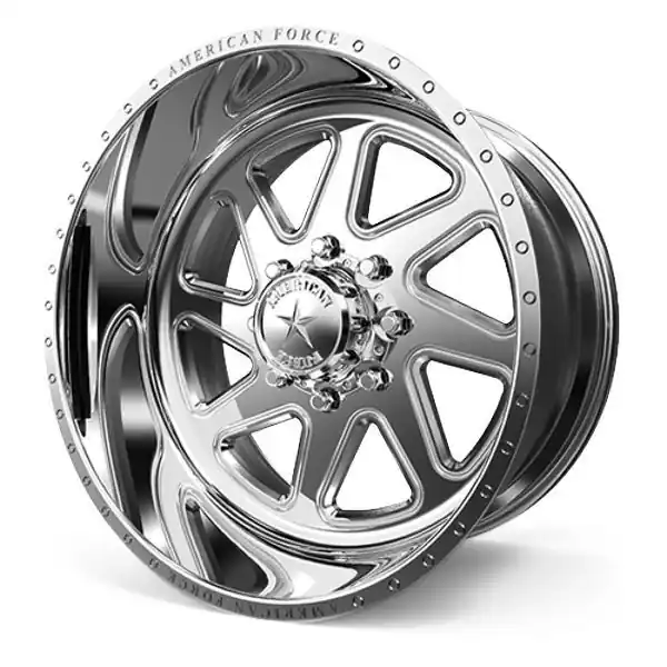 Worldwide Shipping American Force Forged Wheels Sight F21 Polished 22x12 -40mm Offset 8x180