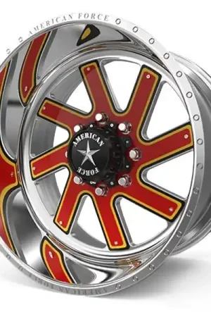 American Force Forged Wheels Thor 246 Polished 20x14 -73mm Offset 5x127 (5x5) Trusted Brand