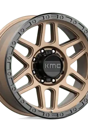 KM544 17X9 8X6.5 M-BRZ BLK LP -12MM Save Now