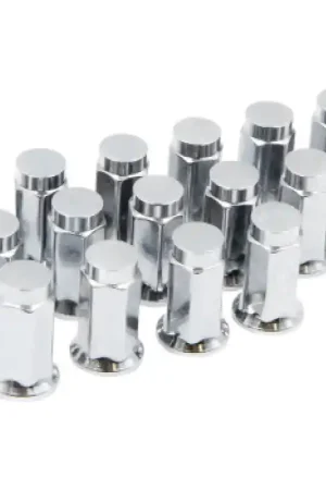 Best Choice Raceline Open Spline Lug Nuts 1/2in-20 - 16 Pack - Chrome