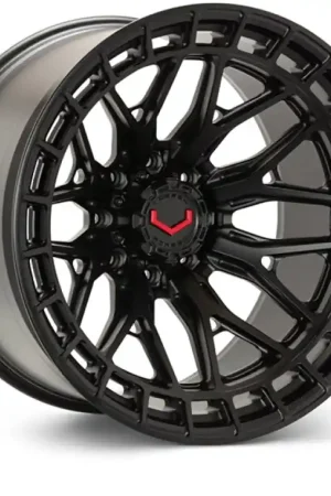 Fresh Stock Vossen LCX-02 24x10 - 6x139.7 - ET25 - Deep - 78.1 - Satin Black Wheel