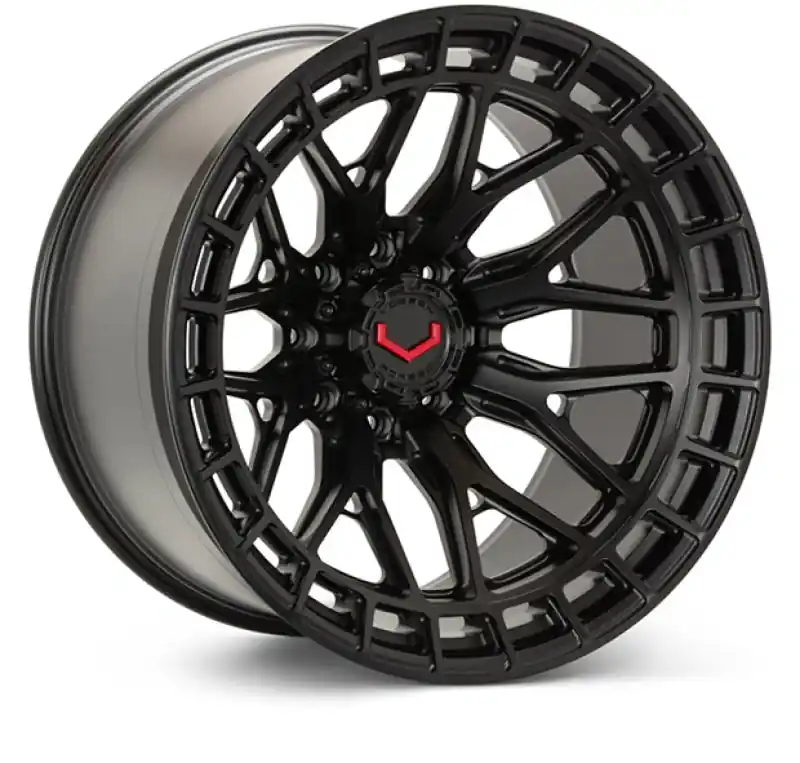 Fresh Stock Vossen LCX-02 24x10 - 6x139.7 - ET25 - Deep - 78.1 - Satin Black Wheel