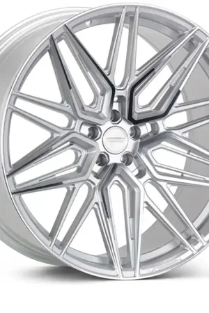 Vossen HF-7 21x10.5 / 5x112 / ET25 / Deep Face / 66.5 - Silver Polished Wheel Secure Checkout
