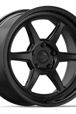 Kansei K14B Roku 18x9in / 5x100 BP / 12mm Offset / 66.56mm Bore - Gloss Black Wheel Viral