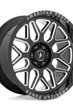 Last Chance AC001 RUSH 22X10 6X135 G-BLK MILL -18