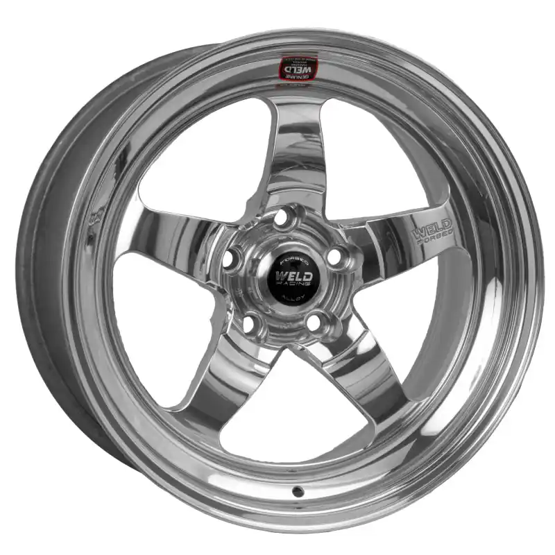 Place Order Weld S71 17x12 / 5x4.5 BP / 6.4in. BS Polished Wheel (Low Pad) - Non-Beadlock