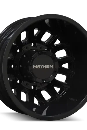 Best Price Mayhem Cogent Dually 8107D 17x6.5 8x200 BP -142mm Offset 142mm Bore Gloss Black