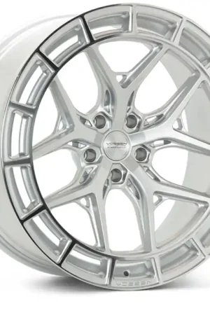 Original Vossen HFX-1 22x9 - 5x114.3 - ET32 - Flat - 73.1 - Silver Polished Wheel