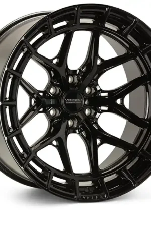 While Supplies Last Vossen HFX-1 20x11 / 5x115 / ET-6 / Super Deep / 71.5 CB - Gloss Black Wheel