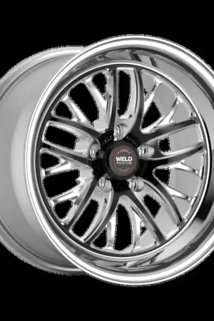 Weld S82 18x5 / 5x115 BP / 2.1in BS Black Wheel (High Pad) - Non-Beadlock Flash Sale