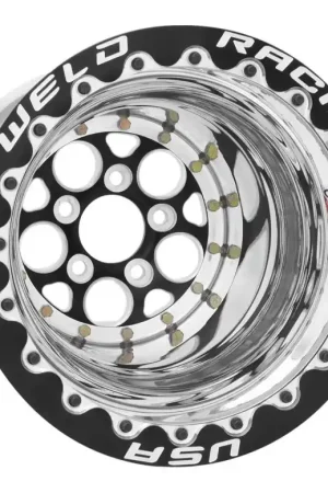 Weld Magnum 2.0 15x14 / 5x7.5 BP / 4in. BS Black/Polished Magnum Wheel - Non-BL Certified