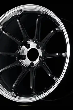 Advan RZ-DF2 20x10.0 / +25 Offset / 5x114.3 / 73mm Bore / Diamond Cut and Racing Titanium Black Editor’s Pick