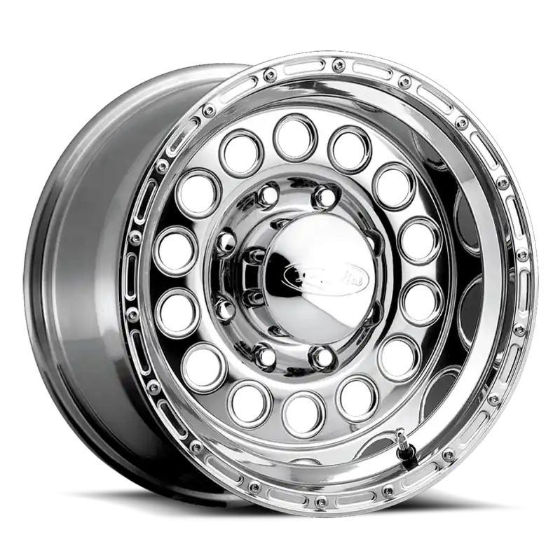 Raceline 887 Rock Crusher 15x10in / 6x139.7 BP / -47mm Offset / 107.95mm Bore - Polished Wheel Modern
