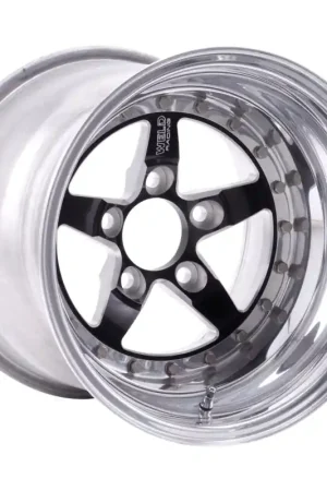 Budget Weld Weldstar 15x12 / 5x4.75 BP / 3.5in. BS Black Wheel - Non-Beadlock