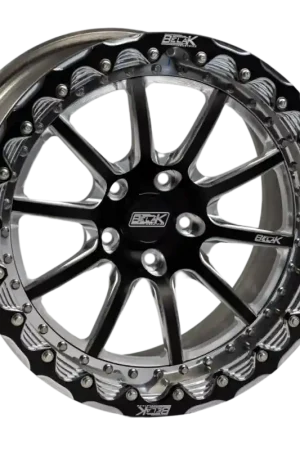 Professional Grade Belak 18x10 / 6.75in BS / 5x114.3 BP / High Pad / Series 4 Wheel - Single Beadlock