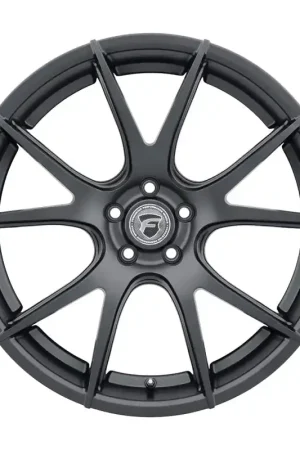Forgestar CF5V 20x9 / 5x120 BP / ET38 / 6.5in BS Satin Black Wheel Discount
