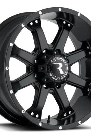Price Drop Raceline 991B Assault 20x9in / 8x170 BP / 18mm Offset / 125.2mm Bore - Satin Black Wheel