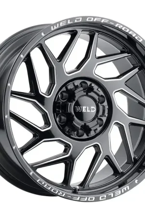 Weld Off-Road W117 20X10 Fulcrum 5X139.7 5X150 ET-18 BS4.75 Gloss Black MIL 110.2 Trending