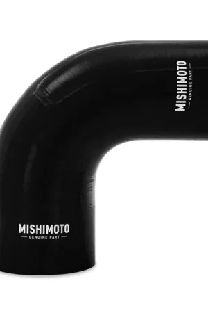 Mishimoto Silicone Reducer Coupler 90 Degree 3.5in to 4in - Black Hot Picks