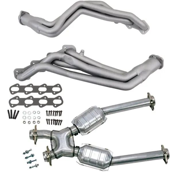Must Have BBK 99-04 Ford Mustang Cobra/Mach1 1-5/8 Long Tube Headers w/High Flow Catted X-Pipe (Ti Ceramic)