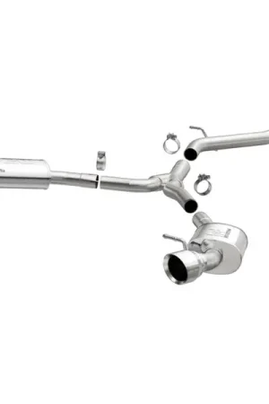 MagnaFlow 18-19 Audi A5 Dual Exit Polished Stainless CatBack Exhaust - 3in Main Piping Diameter Clearance