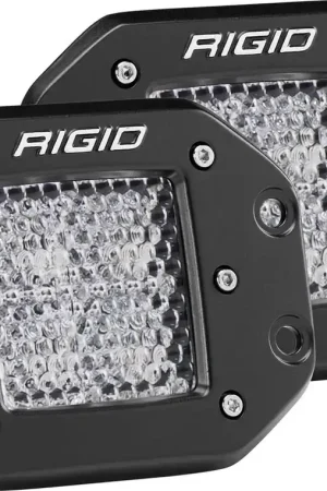 D-Series PRO LED Light, Diffused Lens, Flush Mount, Pair Direct From Factory