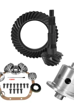 Yukon 10.5in Ford 4.11 Rear Ring & Pinion Install Kit 35 Spline Positraction Free Shipping
