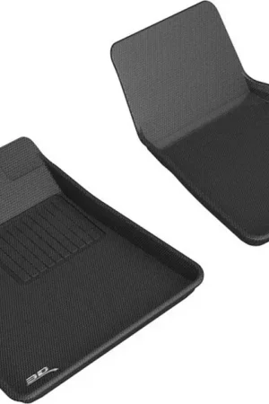Free Delivery 3D MAXpider 2021 Tesla Model Y Kagu 1st Row Floormat - Black