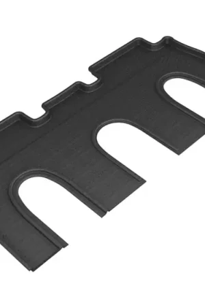 Hot Picks 3D MAXpider 2016-2017 Tesla Model X Non-Folding 7-Seats Kagu 2nd Row Floormats - Black