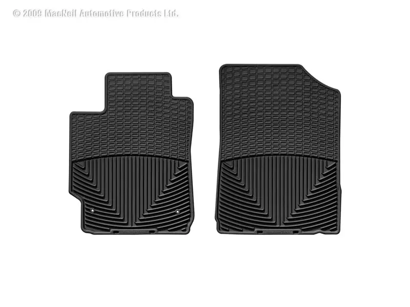 Certified WeatherTech 03-13 Mazda 6 Hatch Front Rubber Mats - Black