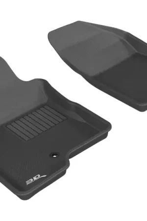 Factory Price 3D MAXpider 2007-2013 Jeep Compass Kagu 1st Row Floormat - Black
