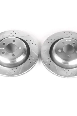 Power Stop 05-10 Chrysler 300 Rear Evolution Drilled & Slotted Rotors - Pair Buy Online