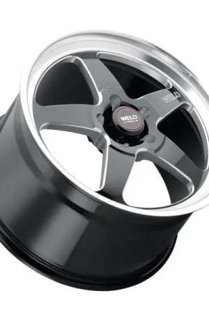 In Demand Weld S155 18x5 Ventura Drag 5x114.3 ET-23 BS2.1 Gloss BLK MIL DIA 78.1