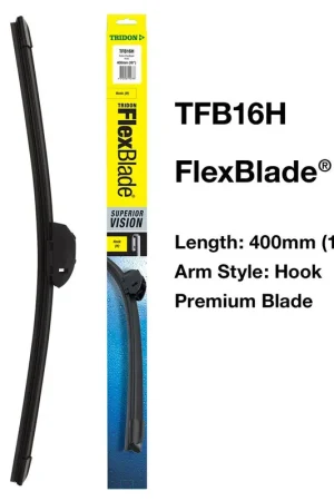 Tridon Flexblade - Hook D10616In - TFB16H Direct From Factory