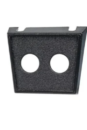 Don’t Miss Out Narva 62041BL Dual Round 12.5mm Diameter Hole Black Plastic Switch Panel